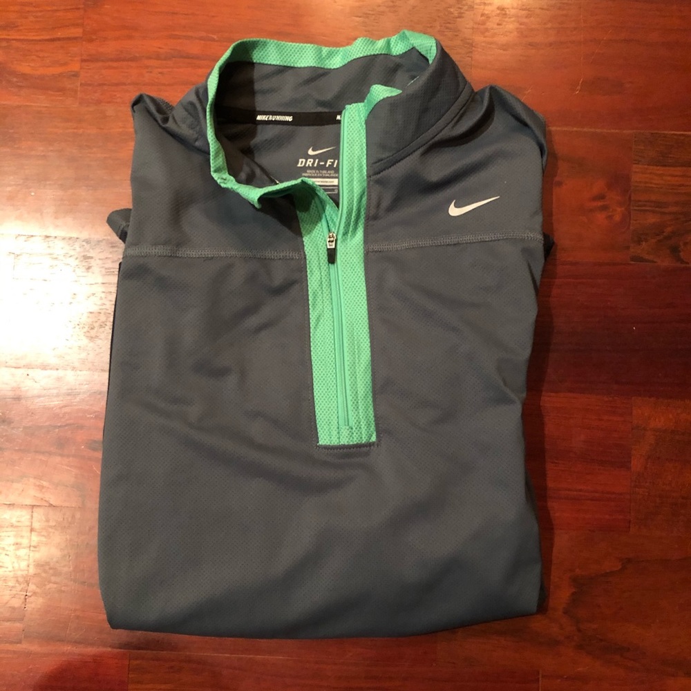 Nike running top.